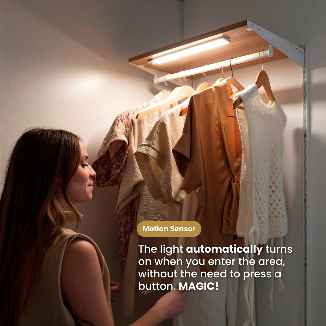Nexhale™ Motion Sensing Magnetic Cabinet Lights
